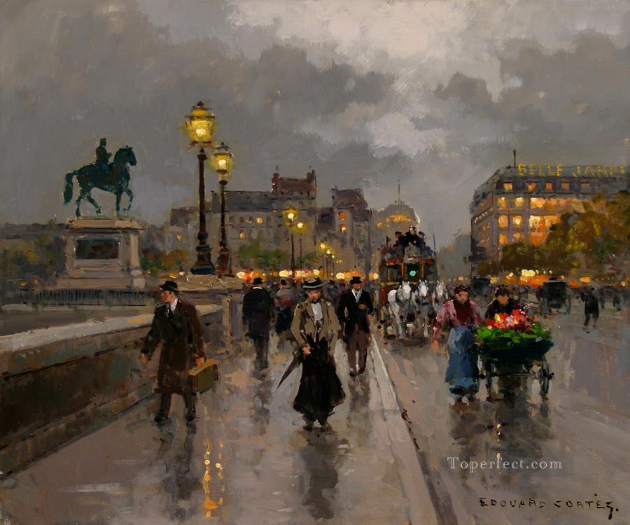 EC new bridge Paris Oil Paintings